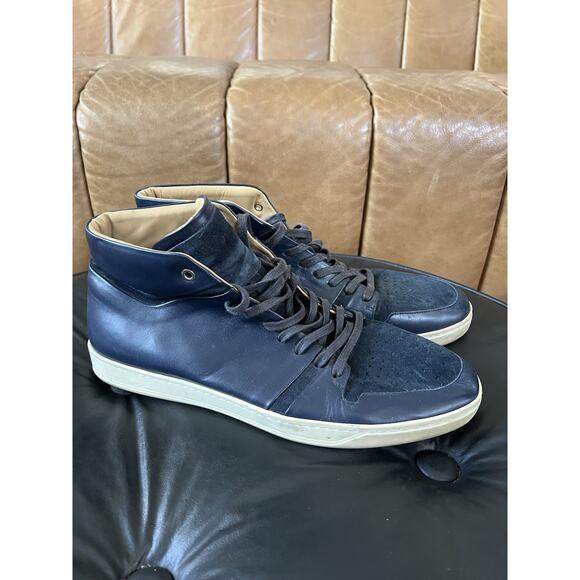 LAVATI Navy-Mid | NAVY Italian Leather Shoes US 11 main image 7